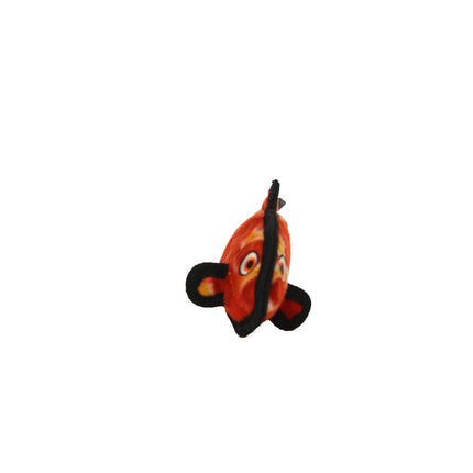 Tuffy Ocean Jr Fish - Red, Durable, Tough, Squeaky Dog Toy
