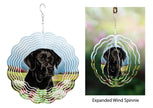 Labrador Retriever (Black, English) - Wind Spinner
