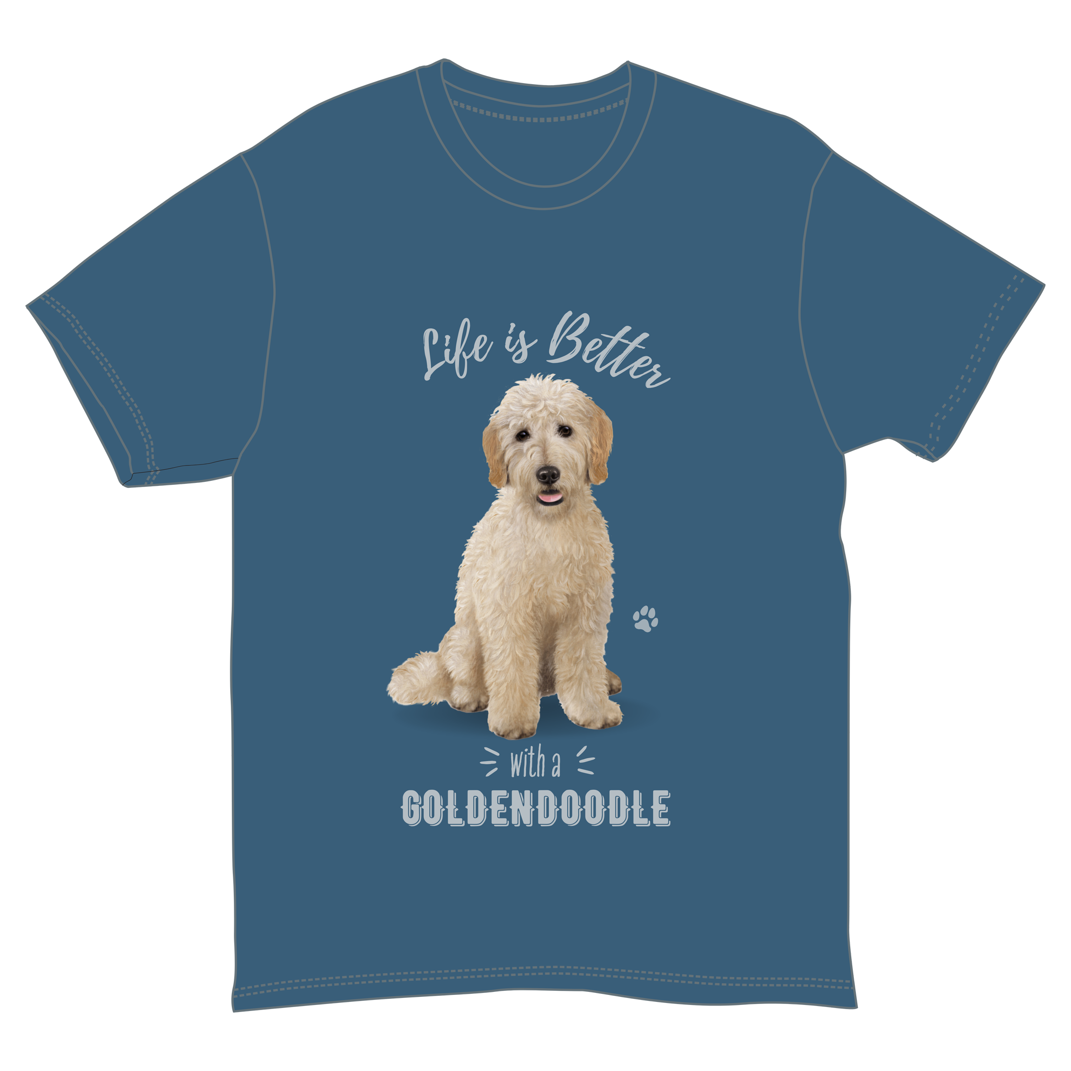 Goldendoodle Dog Tee Shirt Unisex