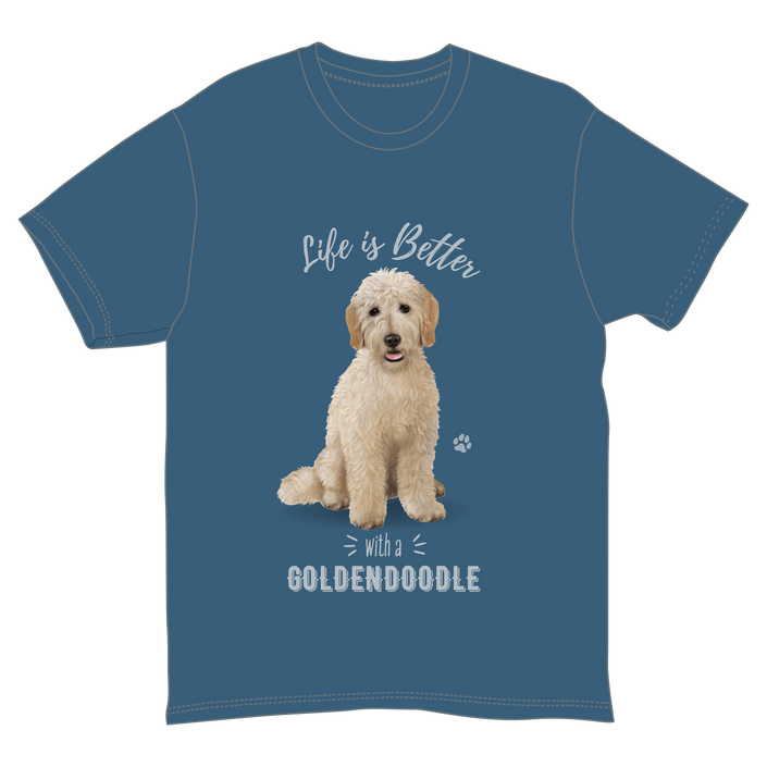 Goldendoodle Dog Tee Shirt Unisex