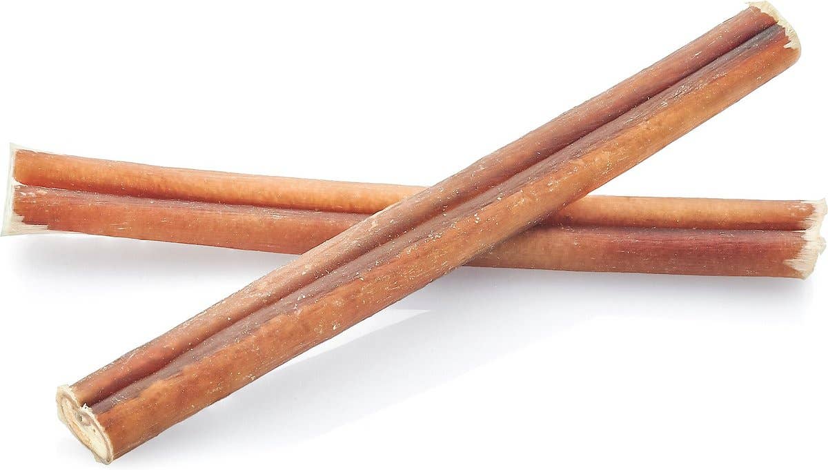 Dog Treat Barkworthies Bully Stick Odor Free Dog Treat