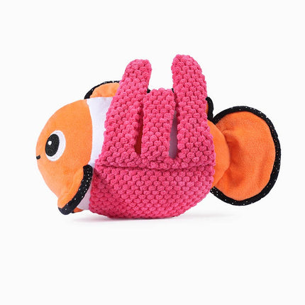 Dog Toy Clown Fish Ocean Pals Plush Toy