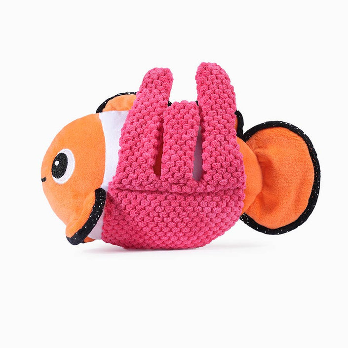 Dog Toy Clown Fish Ocean Pals Plush Toy