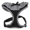 Checkered Ruffle Dog Harness Over-the-Head Vivien