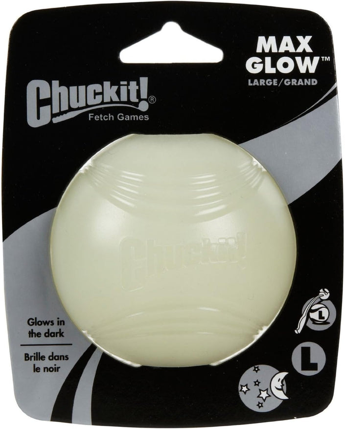 Dog Toy Chuck It Max Glow Ball, Medium