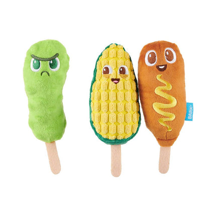 BARK Butters, Fry & Dill the Stick Clique Dog Toy