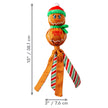 KONG Holiday Wubba™ Gingerbread Man Dog Toy Lg