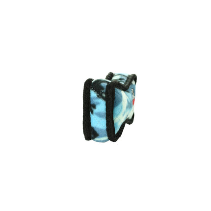 Tuffy Jr Bone 2 - Camo Blue, Durable, Tough, Squeaky Dog Toy