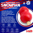 Snowman Dog Toy Durable Christmas Chew Toy