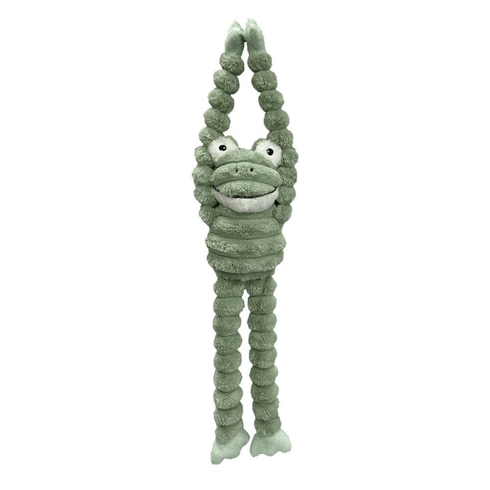 Dog Toy Frog Green 36