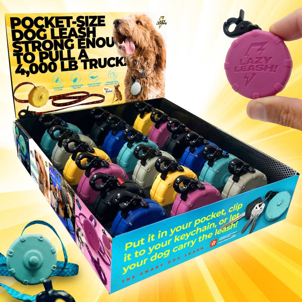 LAZY LEASH! Mini Wearable Clip-On Power Leash!