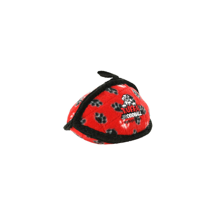 Tuffy Jr Odd Ball - Red Paw, Tough, Durable Dog Toy