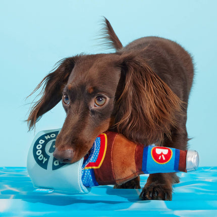 BARK Boozy Doody Koozie Plush Dog Toy
