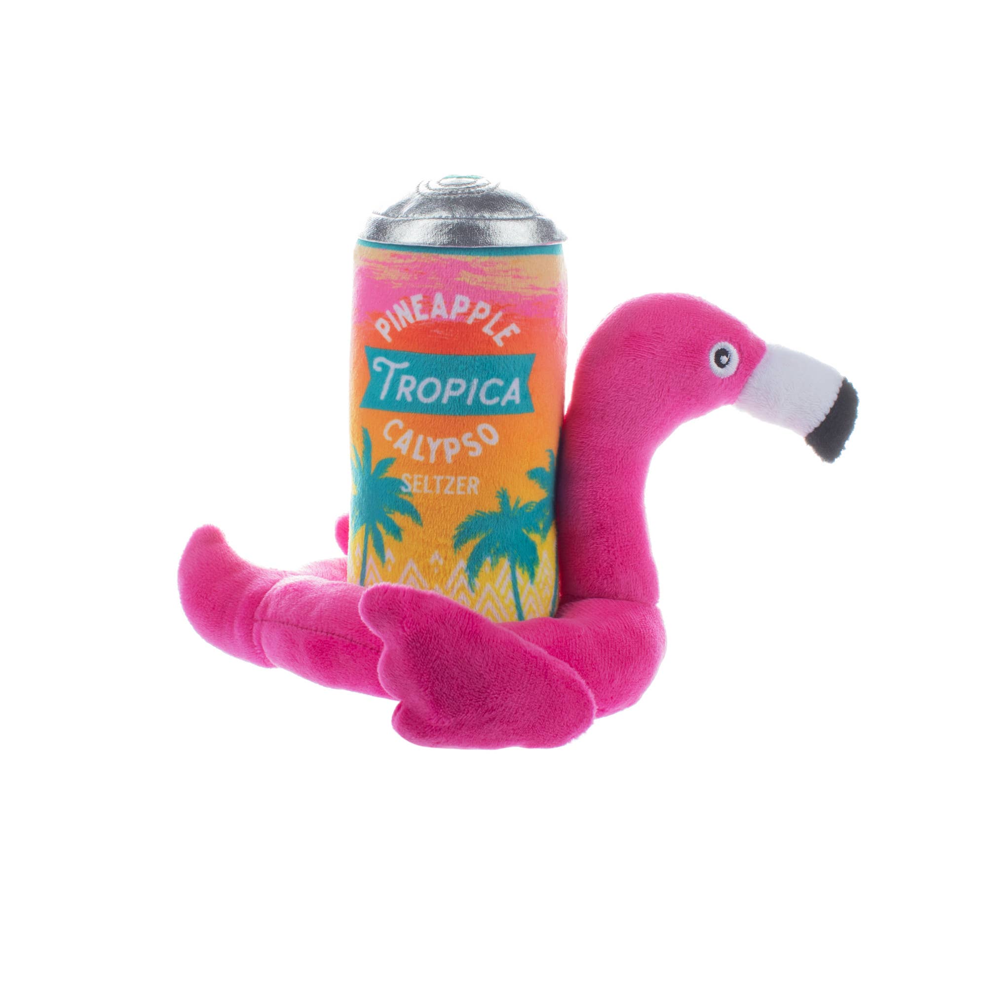 Dog Toy Flamingo 2pc Pool Days, Sun Rays Plush Set