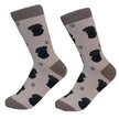 Pug - Black - Unisex - Fun Novelty Crew Dog Socks