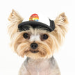 Trucker Hat for Dogs/Cats: Island Sunset Red / M