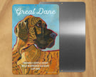 Great Dane (Brindle) -UD Metal Sign