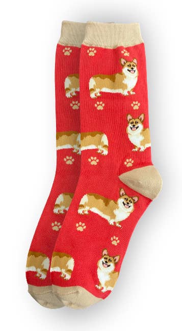 Welsh Corgi Socks Dog Socks Unisex