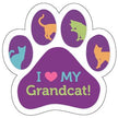 Show off your love for your favorite furry friend with our I Love My Grandcat Paw Magnet! Perfect for your car trunk or any magnetic surface, this adorable paw-shaped magnet features a vibrant image of your favorite dog or cat breed saying. Made from durable, weather-resistant materials, it’s designed to withstand the elements while adding a touch of personality to your vehicle or home.