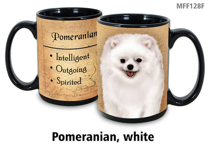 Pomeranian White Mug Coffee Cup