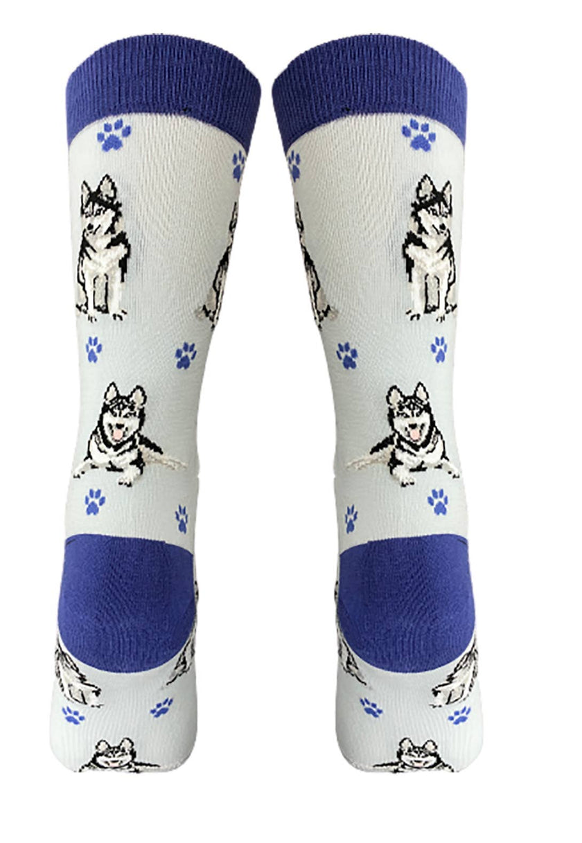 Siberian Husky Dog Socks-Unisex