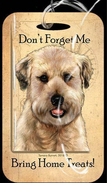 Travel in Style with Our Soft Coated Wheaten Luggage Tag