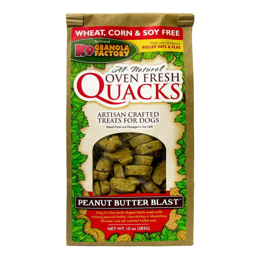 Dog Treats Quacks Peanut Butter Blast Recipe Dog Treats