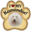 Show off your love for your favorite furry friend with our Komondor Paw Magnet! Perfect for your car trunk or any magnetic surface, this adorable paw-shaped magnet features a vibrant image of your favorite dog or cat breed. Made from durable, weather-resistant materials, it’s designed to withstand the elements while adding a touch of personality to your vehicle or home