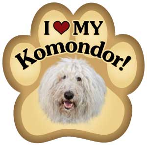 Show off your love for your favorite furry friend with our Komondor Paw Magnet! Perfect for your car trunk or any magnetic surface, this adorable paw-shaped magnet features a vibrant image of your favorite dog or cat breed. Made from durable, weather-resistant materials, it’s designed to withstand the elements while adding a touch of personality to your vehicle or home