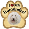 Show off your love for your favorite furry friend with our Komondor Paw Magnet! Perfect for your car trunk or any magnetic surface, this adorable paw-shaped magnet features a vibrant image of your favorite dog or cat breed. Made from durable, weather-resistant materials, it’s designed to withstand the elements while adding a touch of personality to your vehicle or home