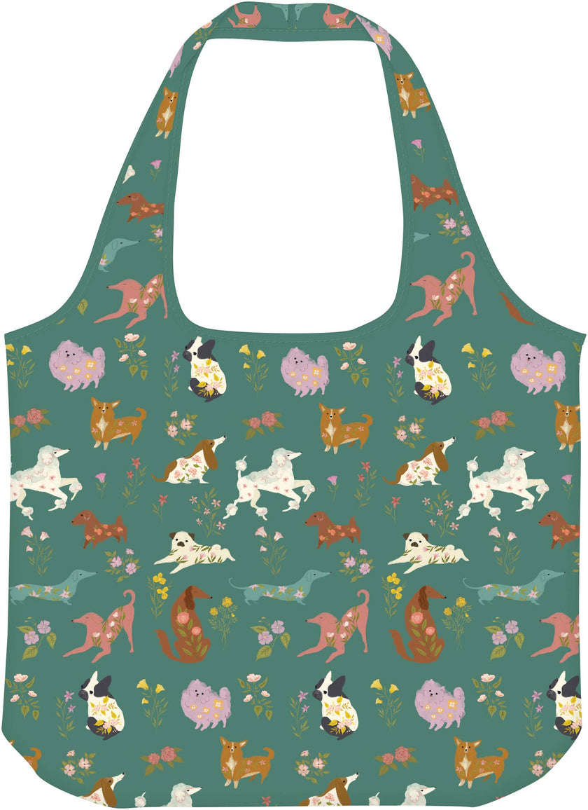 Reusable Tote Bag Dogs