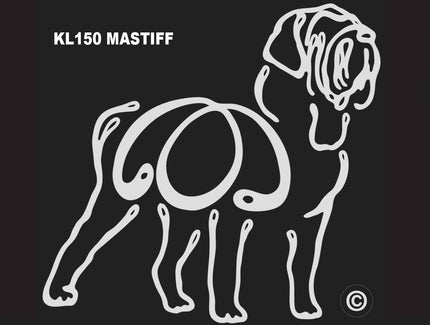 Mastiff K-line Window Tattoo