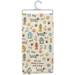Love And A Dog Kitchen Towel