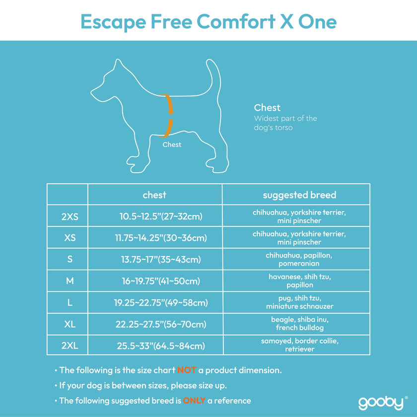 Escape Free Comfort X One Dog Harness