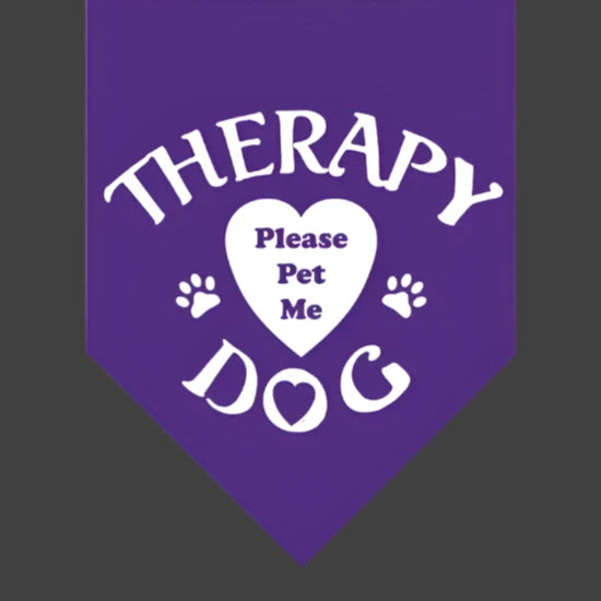 Therapy Dog Bandana