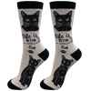 Cat Black Cat Socks Unisex