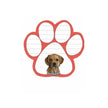 Puggle Paw Print Note Pad