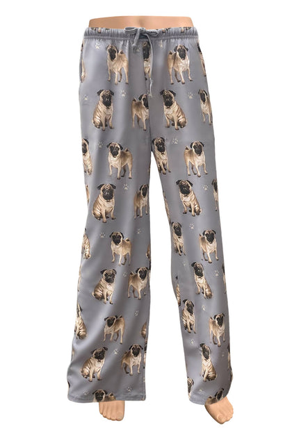 Pug Pajama Bottoms