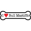 Bull Mastiff - Bone Shaped Magnet