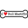 Bull Mastiff - Bone Shaped Magnet