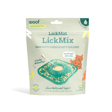 LickMat LickMix - Bacon & Cheese