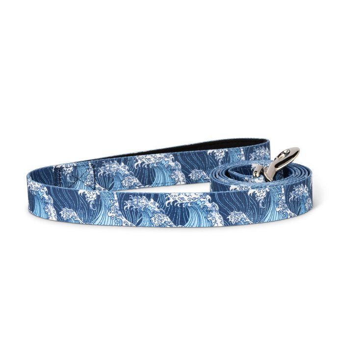 Salty Paws Blue Wave Dog Leash