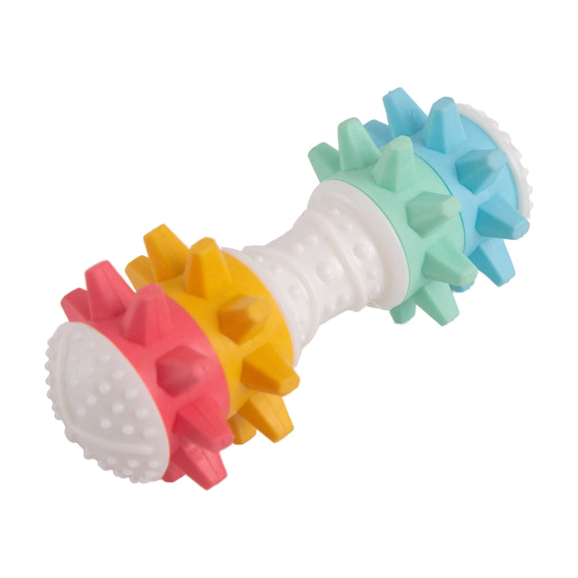 SnugArooz Shake It Off Dog Chew Toy Multicolored 5