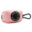 Dog Waste Bag Holder Dusty Rose With Clasp