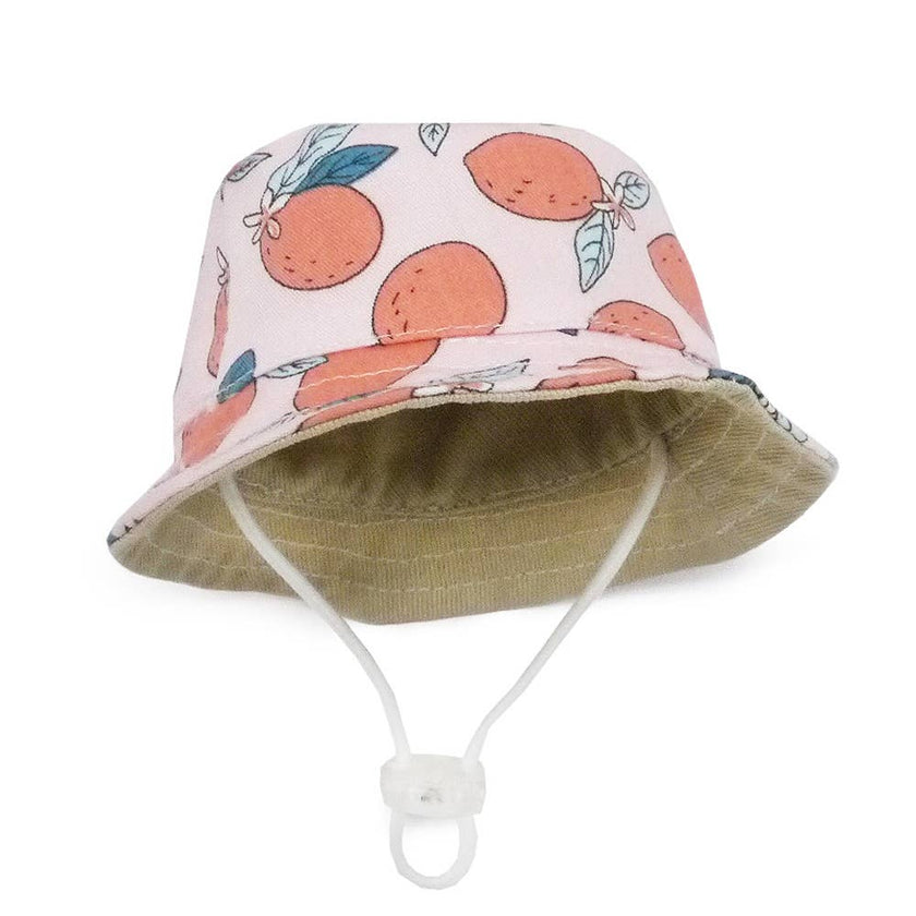 Bucket Pet Hat Lemon Pink