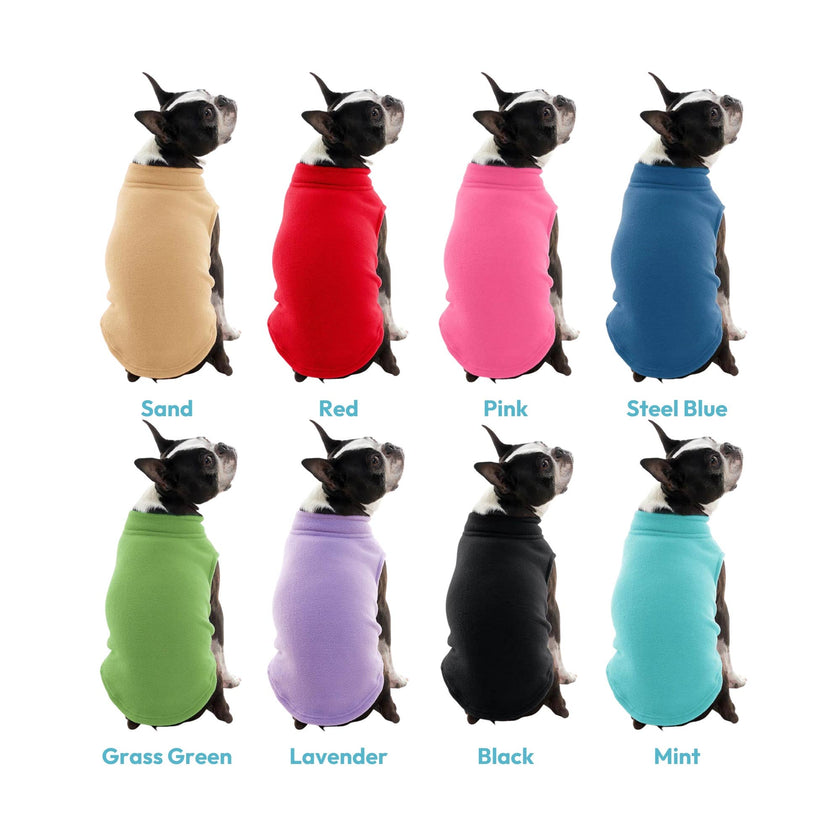 Stretch Fleece Vest Pet Sweater for Dogs