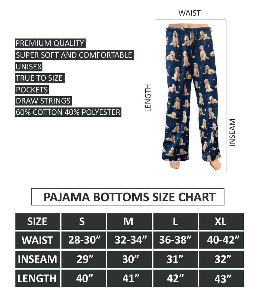 Goldendoodle Pajama Bottoms