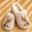 Yorkie Dog Pet Lovers Comfy Snuggs Slippers