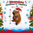 Dog Toy Capybara Christmas Zoo Friends Plush Toy