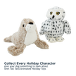 Dog Toy Snow Owl Animated Owl Plush Toy